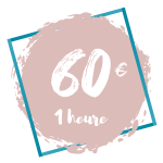 Icone tarif 60e pour 1 heure Development personnel Bien-être Circonférence Annecy